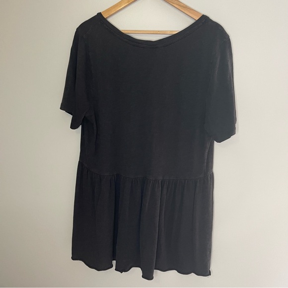 Terra & Sky Charcoal Gray Top - Picture 3 of 7